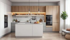 Cucine piccole con isola: 11 progetti ingegnosi che trasformano spazi minimi in ambienti pratici e moderni