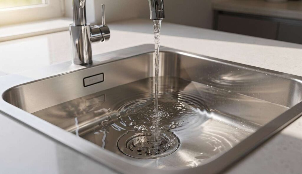 Se il lavandino della cucina si intasa spesso, ecco la soluzione semplice che ti farà risparmiare sull’idraulico in pochi istanti