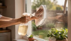 Niente lavavetri: per le mie finestre uso questo rimedio economico che funziona meglio