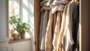 Cambio armadi primavera 2026: il trucco dei sacchetti di lavanda e cedro che protegge i maglioni dalle tarme meglio delle palline di naftalina