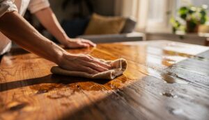 Perché dovresti passare un panno con olio di lino sul legno dei mobili adesso: il trattamento primaverile che evita crepe e macchie per tutta l’estate