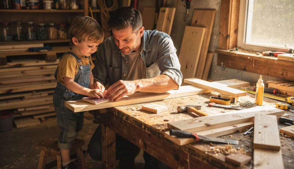 Festa del Papà, il progetto in legno da costruire insieme in un pomeriggio che spopola su Pinterest Italia!