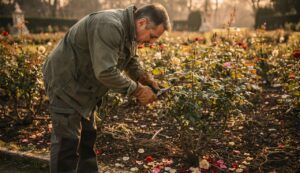 Potatura delle rose a marzo: il giardiniere di Villa Borghese spiega il taglio a 45 gradi che fa fiorire il doppio