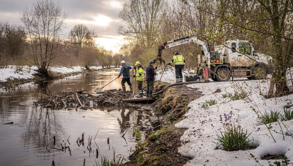 Grondaie intasate a fine inverno: perché marzo è il momento giusto per pulirle