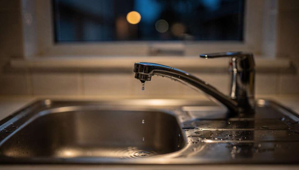 Rubinetto che gocciola di notte: la causa più frequente e come risolverla senza cambiare nulla