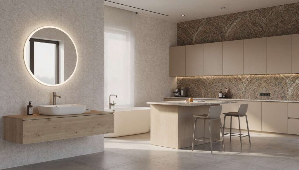 Carta da parati nel 2026: i nuovi materiali lavabili che resistono anche in bagno e cucina