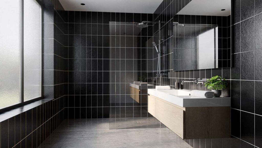 Fughe delle piastrelle nere: il metodo con acqua ossigenata che le sbianca senza grattare